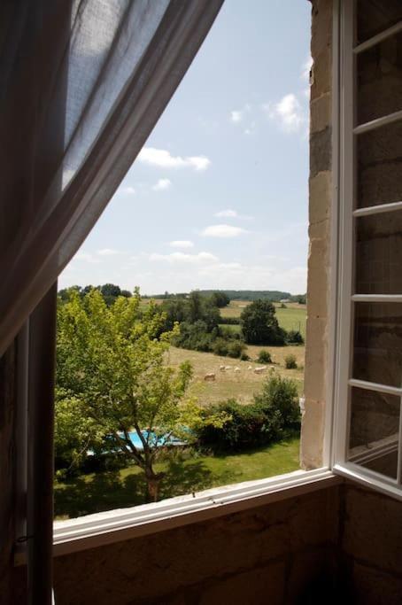 Chateau Barayre - Beautiful 12Th Century Castle With Pool And Large Garden Laussou Exteriér fotografie